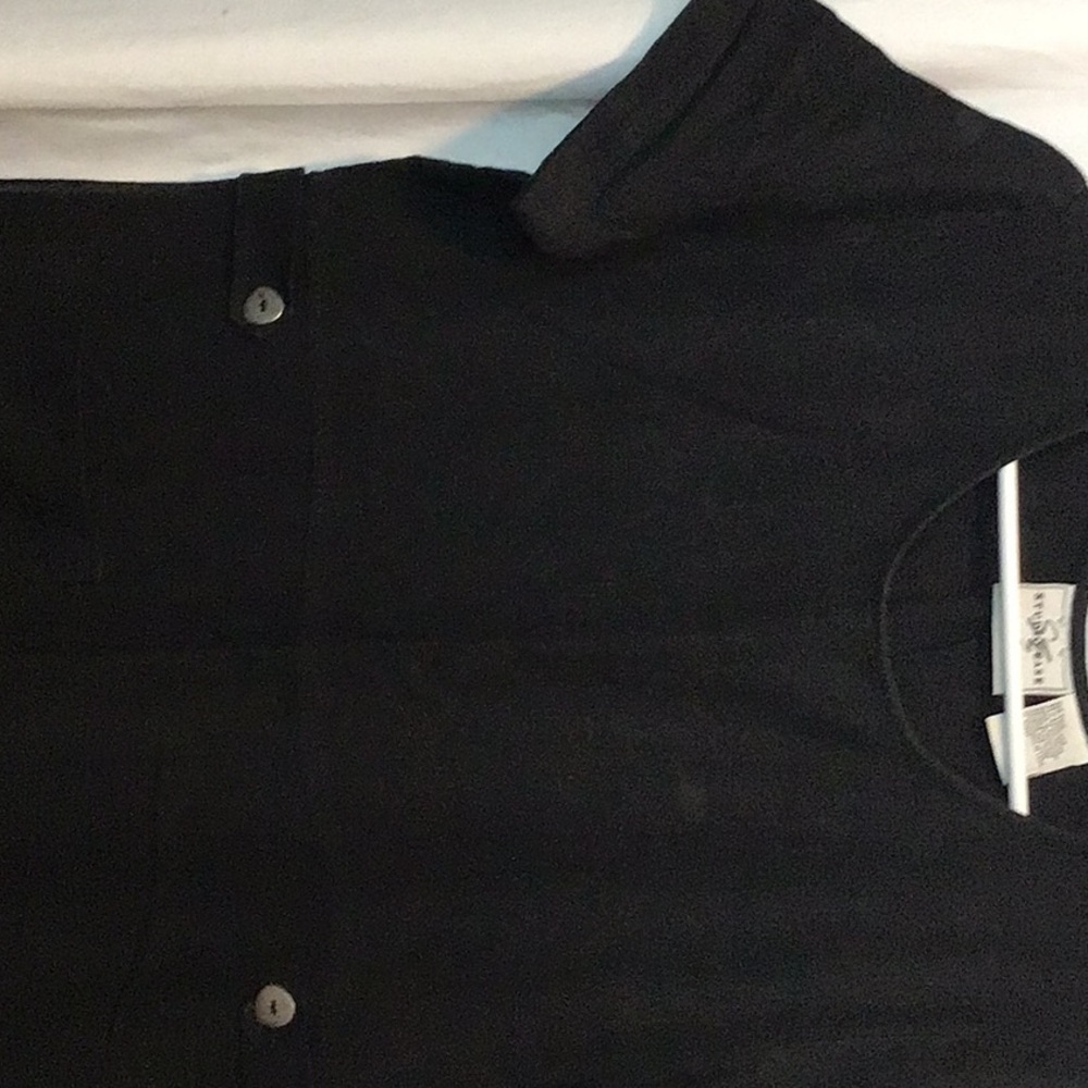 Black Short Sleeve Top